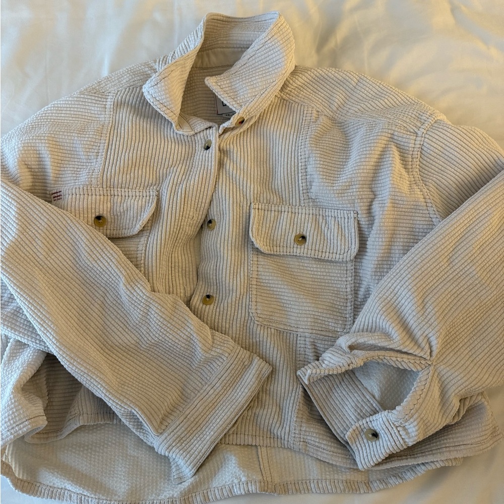 Urban Outfitters Woman’s Cream Corduroy Jacket